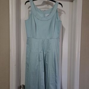 Calvin Klein Light Blue Midi Dress